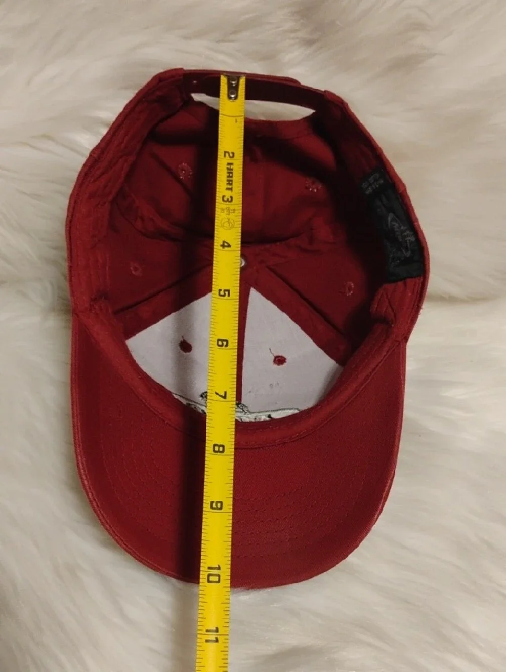 (C-75) Mack Vintage Bulldog Red Logo Baseball Cap #unisex